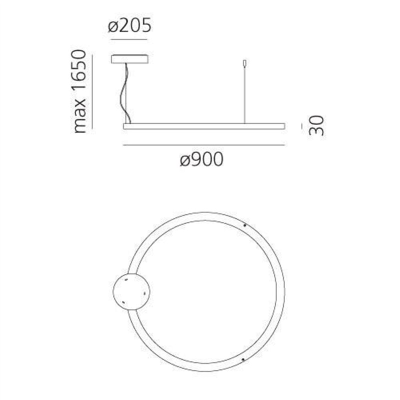 Artemide Ripple 90 Hanglamp