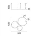 Artemide Ripple Cluster 3 Hanglamp
