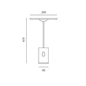 Artemide Sisifo Tafellamp
