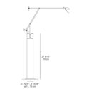 Artemide Tizio, Tizio Led Vloerlamp Basis