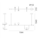Artemide Yanzi 1 Hanglamp