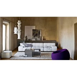 Artemide freproof fabric 53 + metal hoops inox