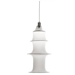Artemide fabric 85 + metal hoops inox