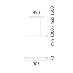 Artemide Talo Led 150 S Led suspended lamp