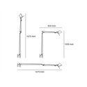 Artemide Tolomeo Braccio Led Body lamp + Wall support