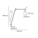 Artemide Tolomeo Basculante Reading