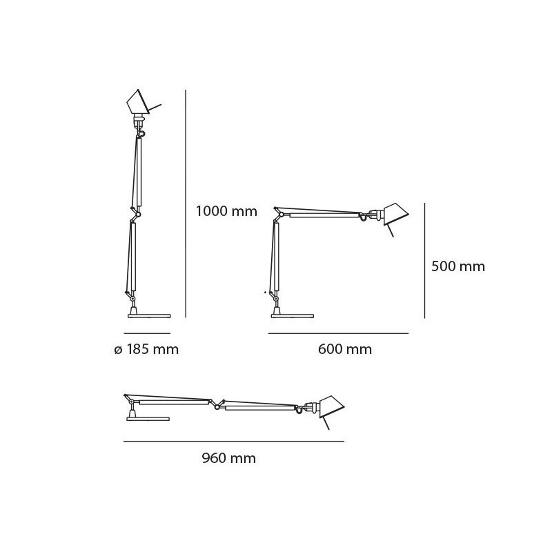 Artemide Tolomeo Midi Led Body