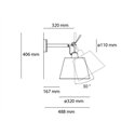 Artemide Tolomeo Diffusore 24 Wall Body