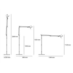 Artemide Tolomeo Tavolo Body