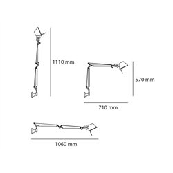 Artemide Tolomeo Mini Body