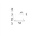 Artemide Discovery Space Rectangular White Violet Integralis hanglamp
