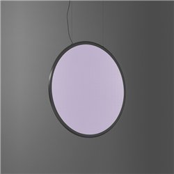 Artemide Discovery Vertical 70 White Violet Integralis Suspension suspension lamp