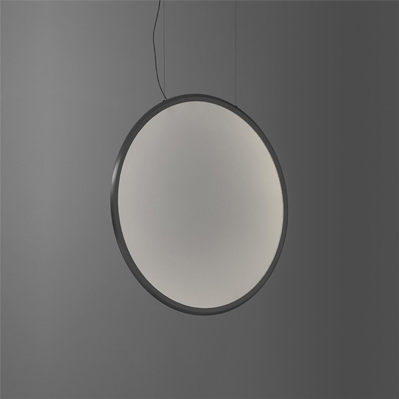 Artemide Discovery Vertical 70 White Violet Integralis Suspension hanglamp