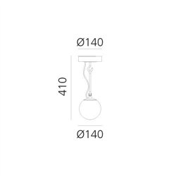 Artemide Nh 14 Ceiling ceiling lamp