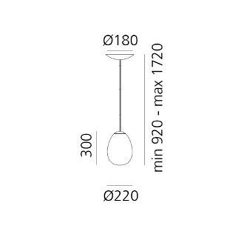 Artemide Stellar Nebula Small hanglamp