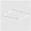 Artemide Alphabet Of Light Square 180 Semi-Recessed Plafondlamp / Wandlamp