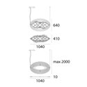 Artemide Copernico hanglamp