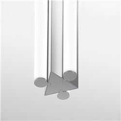 Artemide Dreispitz - 3 Diffused Emission - 120 - Vertical  suspension lamp