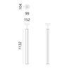 Artemide Dreispitz - 3 Diffused Emission - 120 - Vertical  suspension lamp