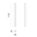 Artemide Dreispitz - 2 Diffused Emission - 120 plafondlamp / wandlamp