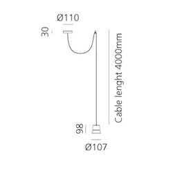 Artemide Gio Light Decentrata suspension lamp