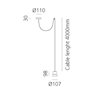 Artemide Gio Light Decentrata suspension lamp