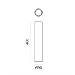 Artemide Ilio 45 ceiling lamp