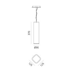 Artemide Ilio 36 suspension lamp