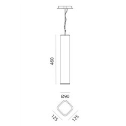 Artemide Ilio 45 suspension lamp