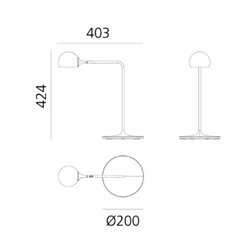 Artemide Ixa table lamp