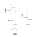 Artemide Ixa staanlamp