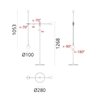 Artemide Ixa floor lamp