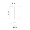 Artemide Ixa Reading floor lamp