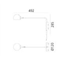 Artemide Ixa Plug wandlamp