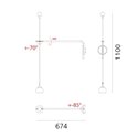 Artemide Ixa Arm wandlamp