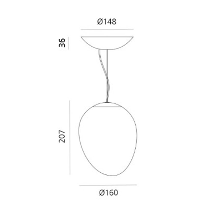 Artemide Stellar Nebula 19 hanglamp