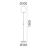 Artemide Stellar Nebula floor lamp