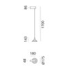 Artemide Unterlinden 175 suspension lamp