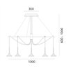 Artemide Unterlinden Chandelier Ring suspension lamp