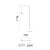 Artemide Unterlinden floor lamp