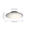 Louis Poulsen Aj Eklipta 350 Led Ceiling Lamp / Wall Lamp