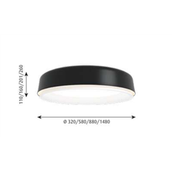 Louis Poulsen Lp Grand Surface Mounted Led ⌀580 Ceiling Lamp