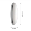 Louis Poulsen Silverback Led ⌀440 Plafondlamp / Wandlamp