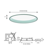 Louis Poulsen Lp Circle Recessed ⌀450 Ceiling Lamp
