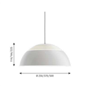 Louis Poulsen Aj Royal ⌀500 Hanglamp