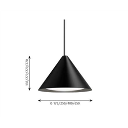 Louis Poulsen Keglen ⌀400 Pendant Lamp