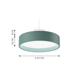 Louis Poulsen Lp Circle Suspended ⌀450 Pendant Lamp