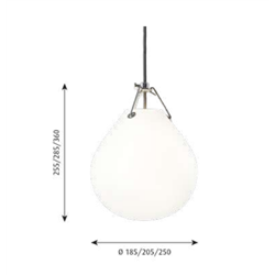 Louis Poulsen Moser ⌀185 Pendant Lamp