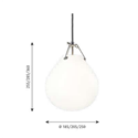 Louis Poulsen Moser ⌀250 Hanglamp