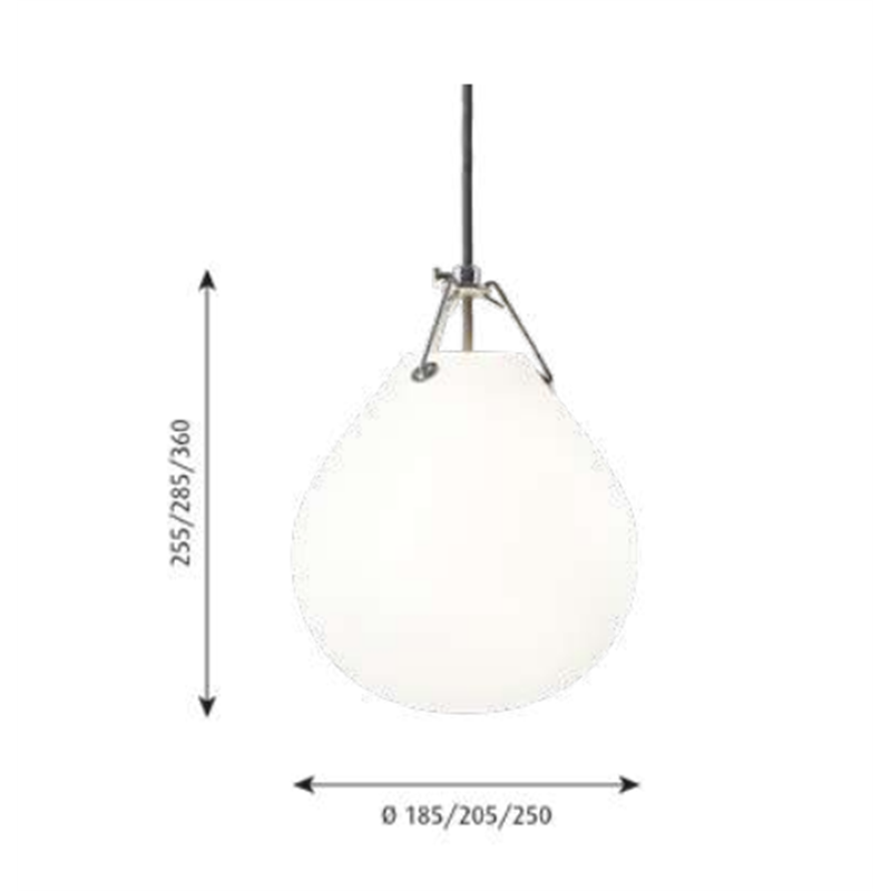 Louis Poulsen Moser ⌀250 Hanglamp